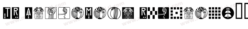 TR AlphaMack Regular字体转换